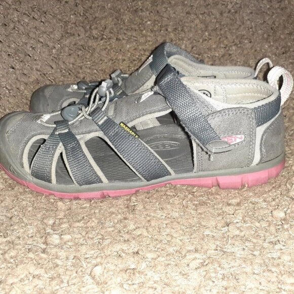 KEEN-CNX Washable Footwear Sandals-GRAY/PINK-37 EU-6.5/7 Women-Near Mint - Picture 2 of 6